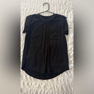 Little bipsy black bamboo shirt 4/5T